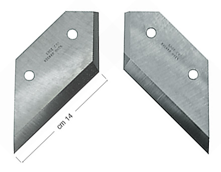 Blades for Mini Hansen 2000 and 200T guillotines