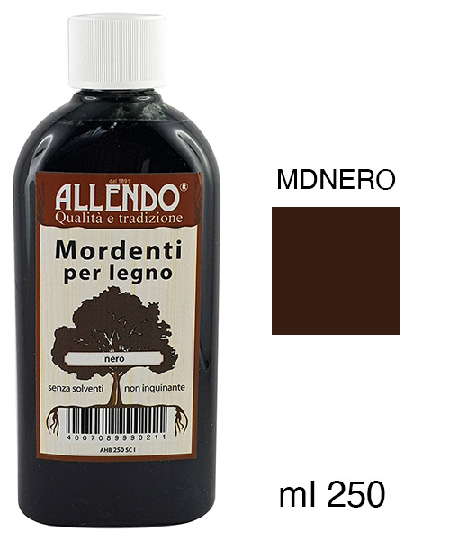 Wood stein - Bottle 250 ml - Black - MDNERO