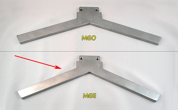 Square for hexagon frames for U200 and U300 underpinners