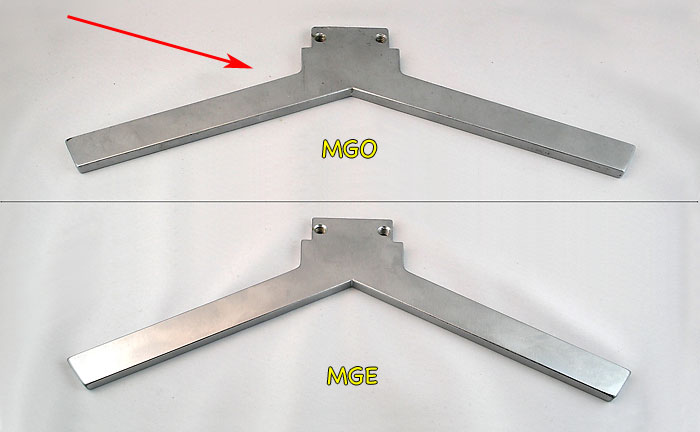 Square for octagon frames for U200 and U300 underpinners