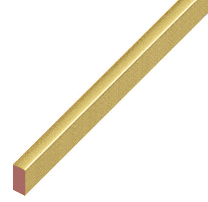 Spacer plastic, flat 5x10mm - gold - P10ORO