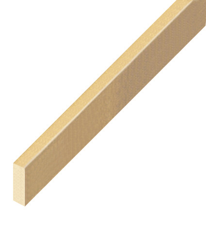 Spacer plastic, flat 5x15mm - natural timber - P15NAT