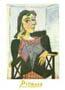 Poster: Picasso: Ritratto di Dora - cm 50x70