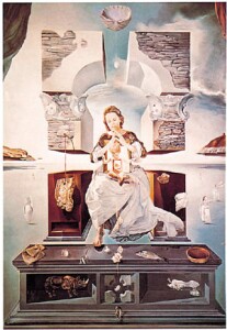 Poster: Dalì: Madonna - cm 40x50