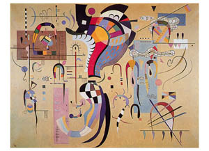 Poster: Kandinsky: Milieu Accompagne - cm 100x70