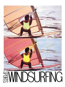 Poster: Renbaum: Windsurfing - cm 69x91