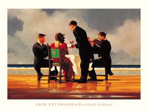 Poster: Vettriano: Elegy for a Dead Admiral - cm 80x60