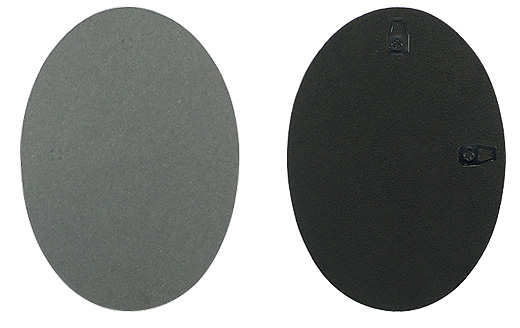 Fibre oval backs without strut - 10x15 cm