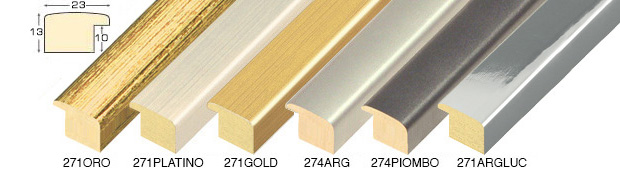 Corner sample of moulding 271ORO