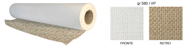 Canvas roll: jute, 580 gr/m2 - meters 10x2,10
