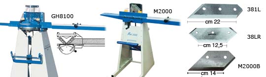 Left-hand extension table for GH8100 guillotine