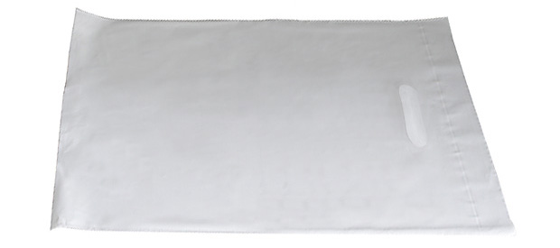 White plastic bags 300x450 mm - Pack 100
