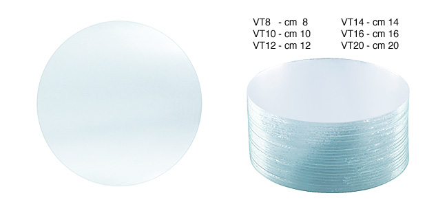 Round glass - diameter 8 cm