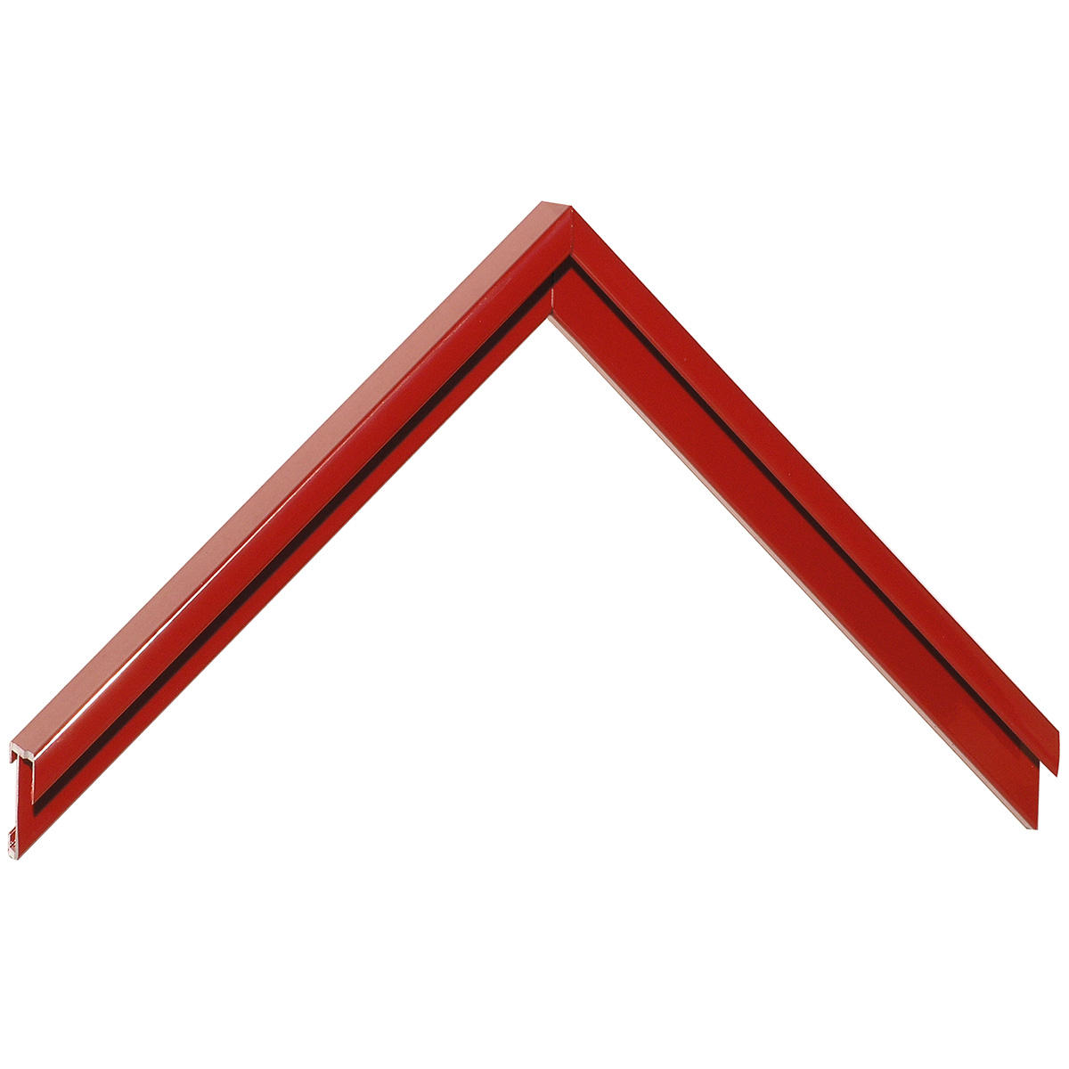 Aluminum moulding - Red - Sample
