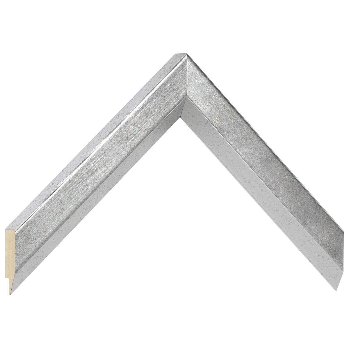 Moulding ayous, width 28mm, height 20 - Silver - Sample