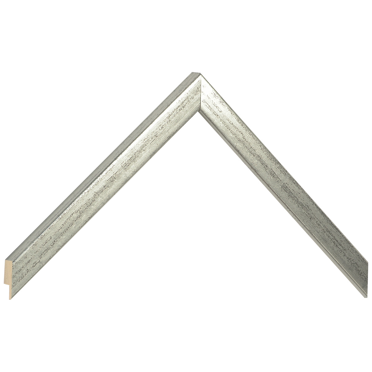 Moulding ayous, width 15mm, height 14 - Antique Silver - Sample