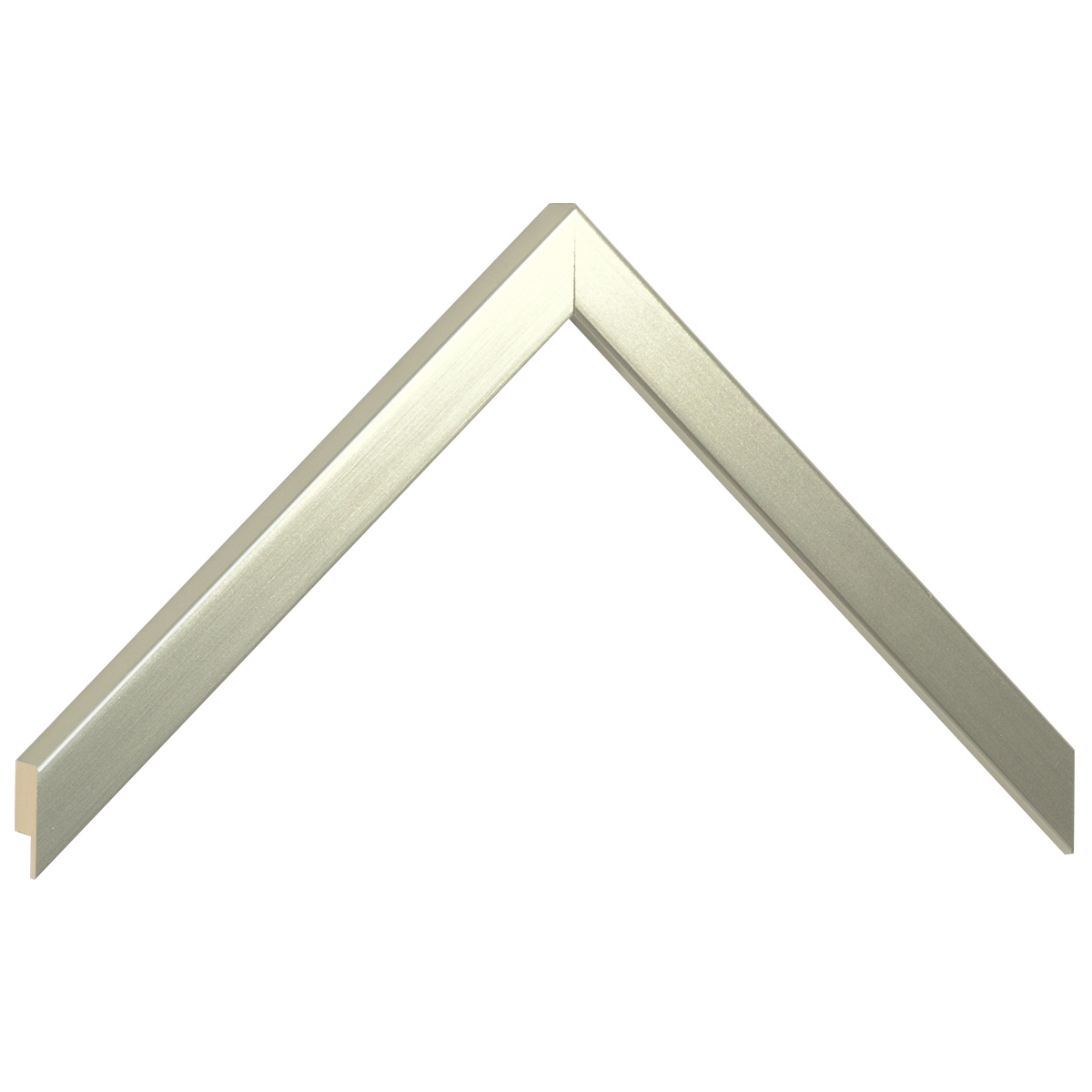Moulding ayous, width 15mm, height 14 - Platinum - Sample