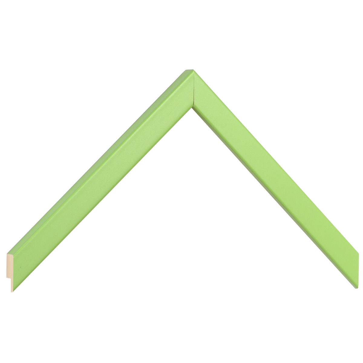 Moulding ayous, width 15mm, height 14 - Light Green - Sample