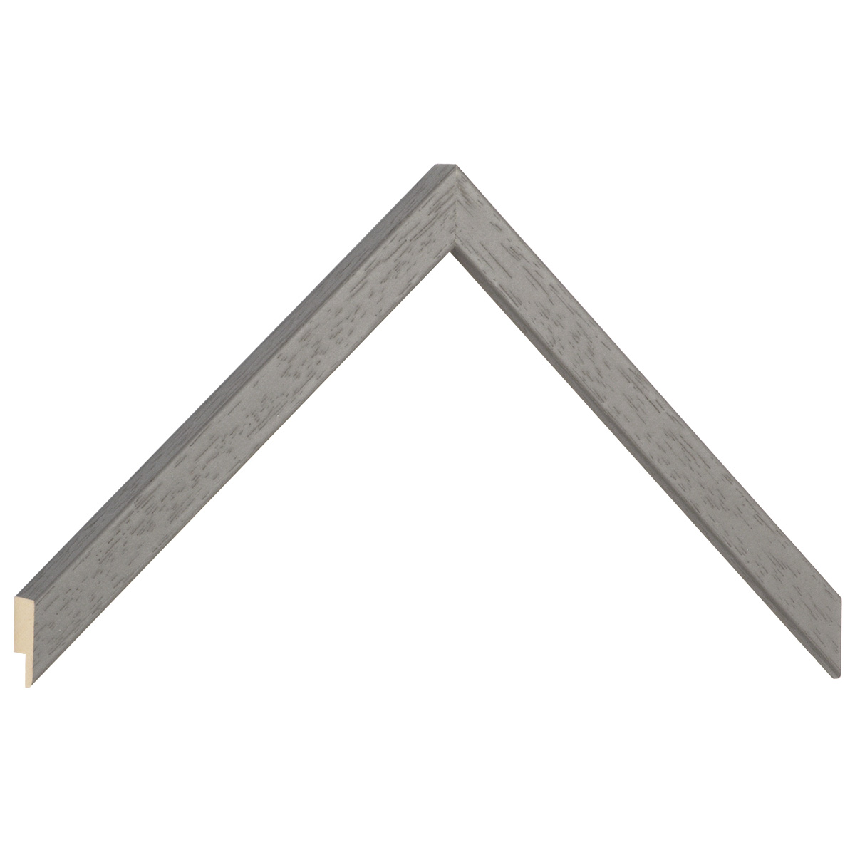 Moulding ayous, width 15mm, height 14 - Sepia, open grain - Sample
