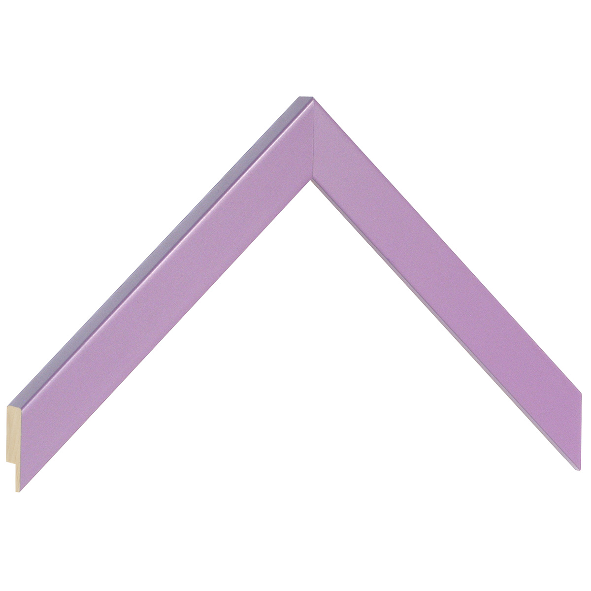 Moulding ayous, width 20mm, height 14 - Purple - Sample