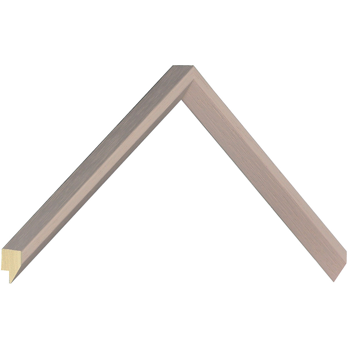 Moulding ayous 25mm height, 14mm width, sand - Sample