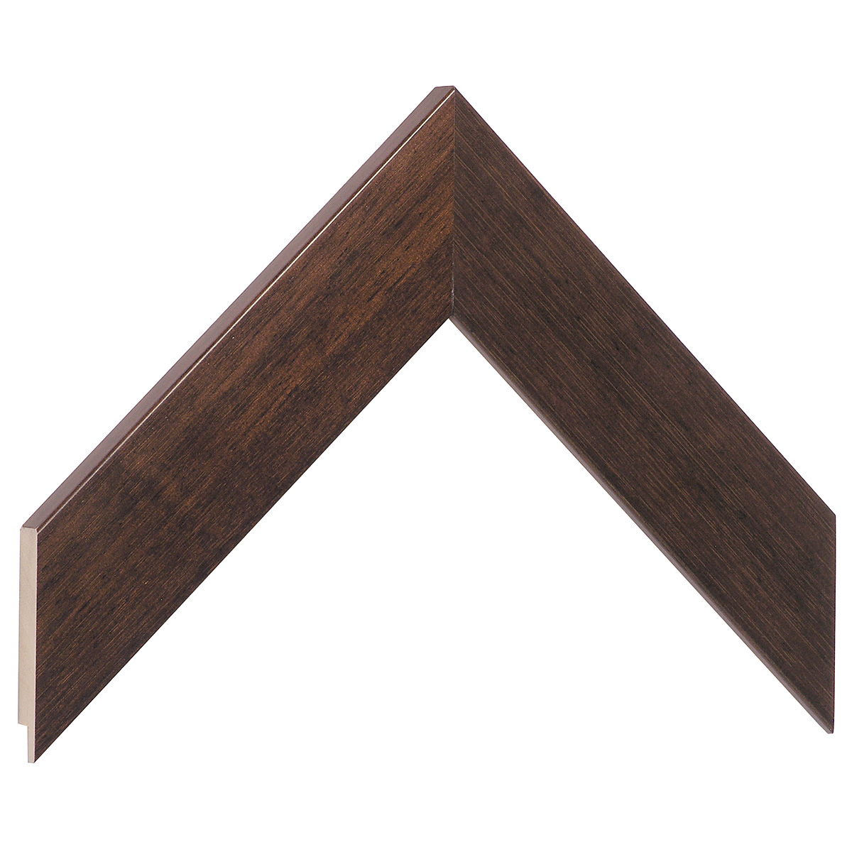 Moulding ayous, width 40mm height 16 - walnut - Sample