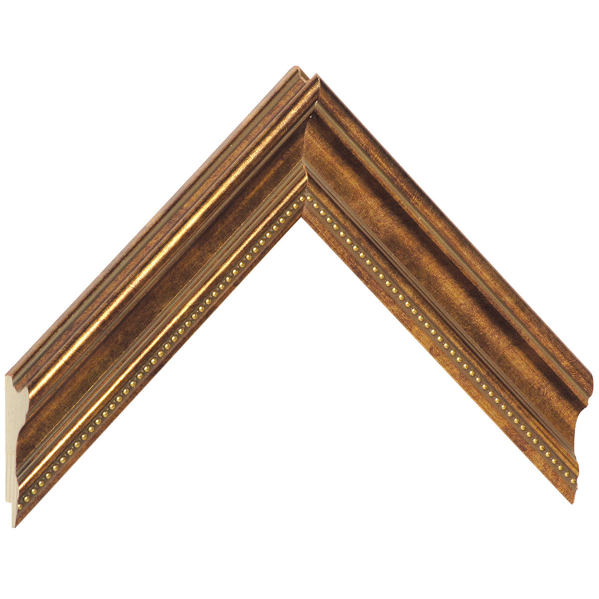 Moulding finger-jointed pine, width 38mm, height 26 -  - Sample