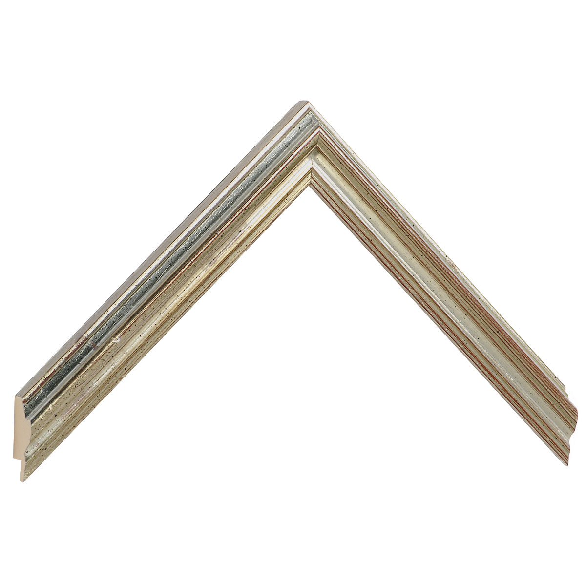 Moulding ayous, widht 22mm, height 22 - Antique silver - Sample