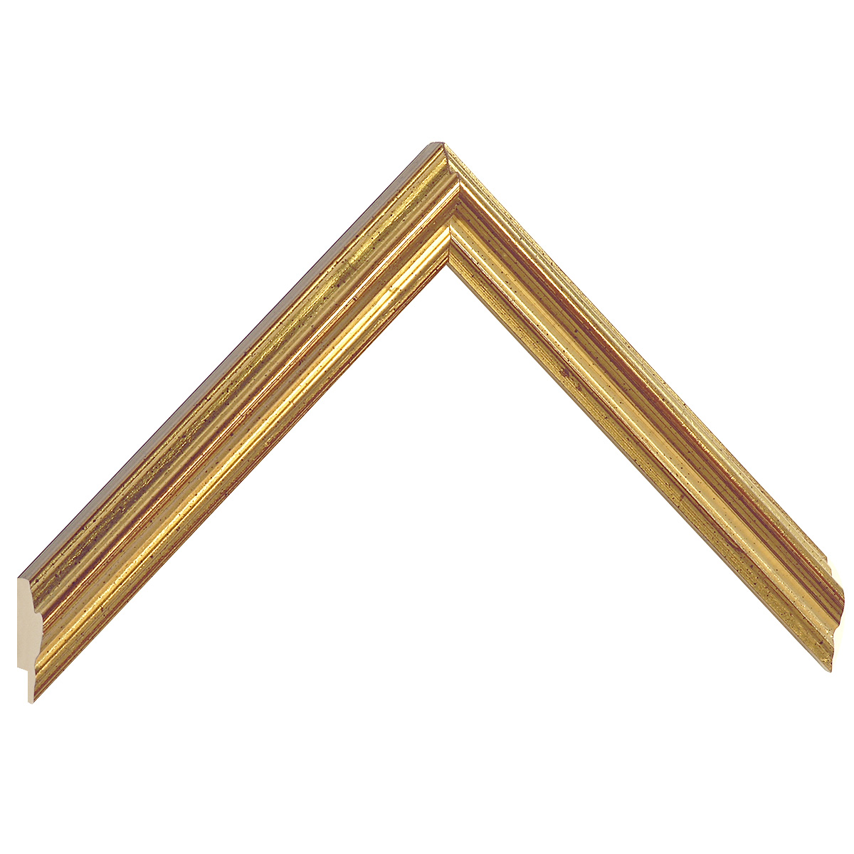 Moulding ayous 22mm - antique gold - Sample