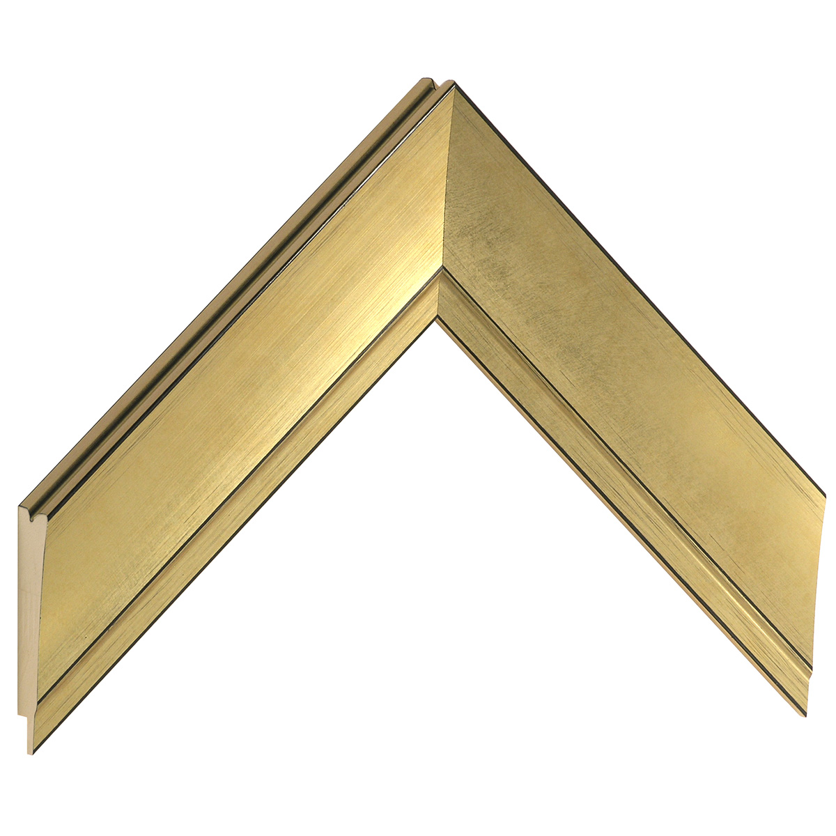 Moulding ayous jointed, width 43mm height 22 - gold - Sample