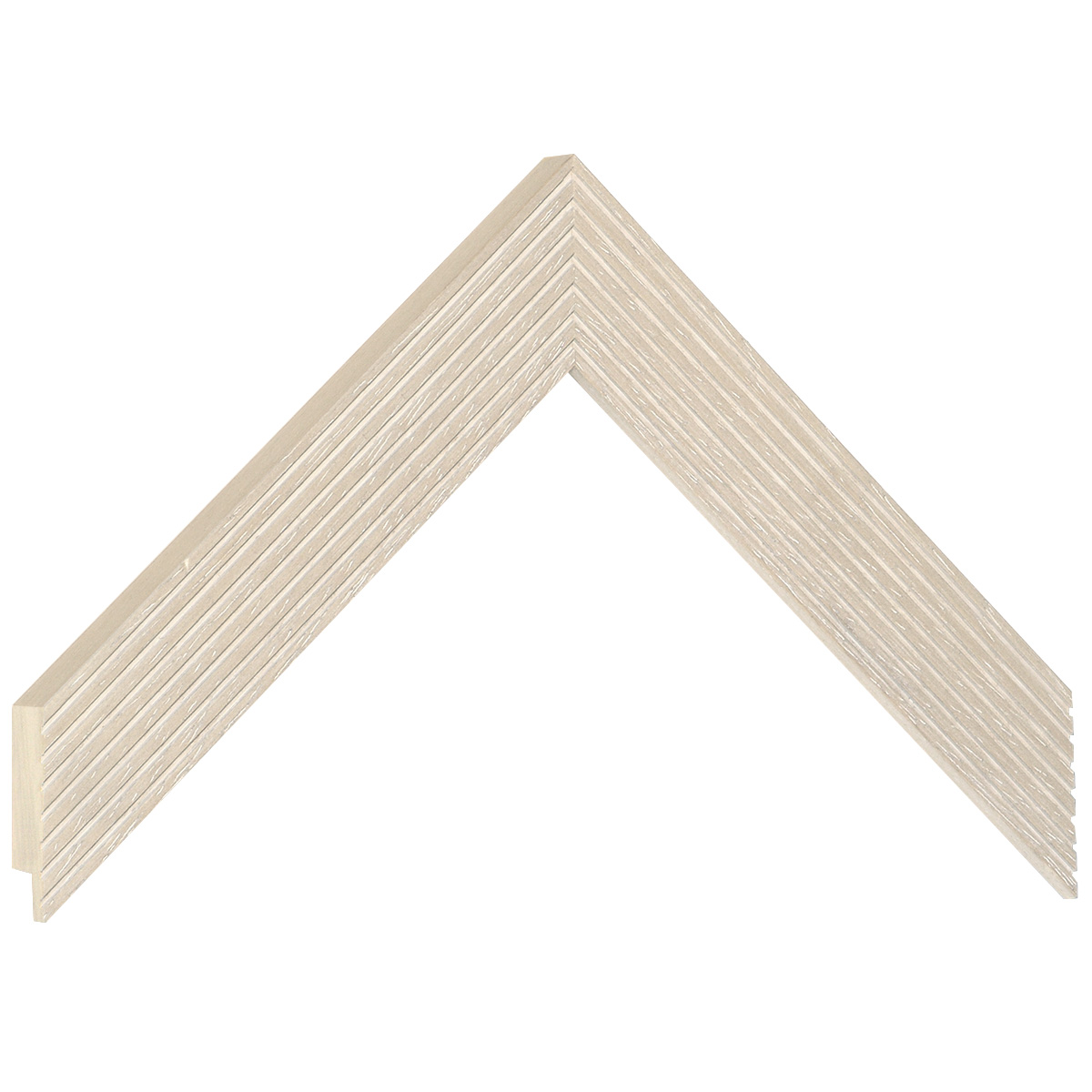 Moulding ayous, widht 29mm, height 20 - Cream - Sample