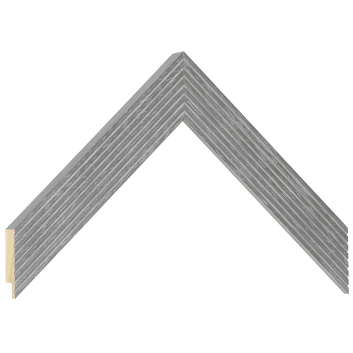 Moulding ayous, widht 29mm, height 20 - Grey - Sample