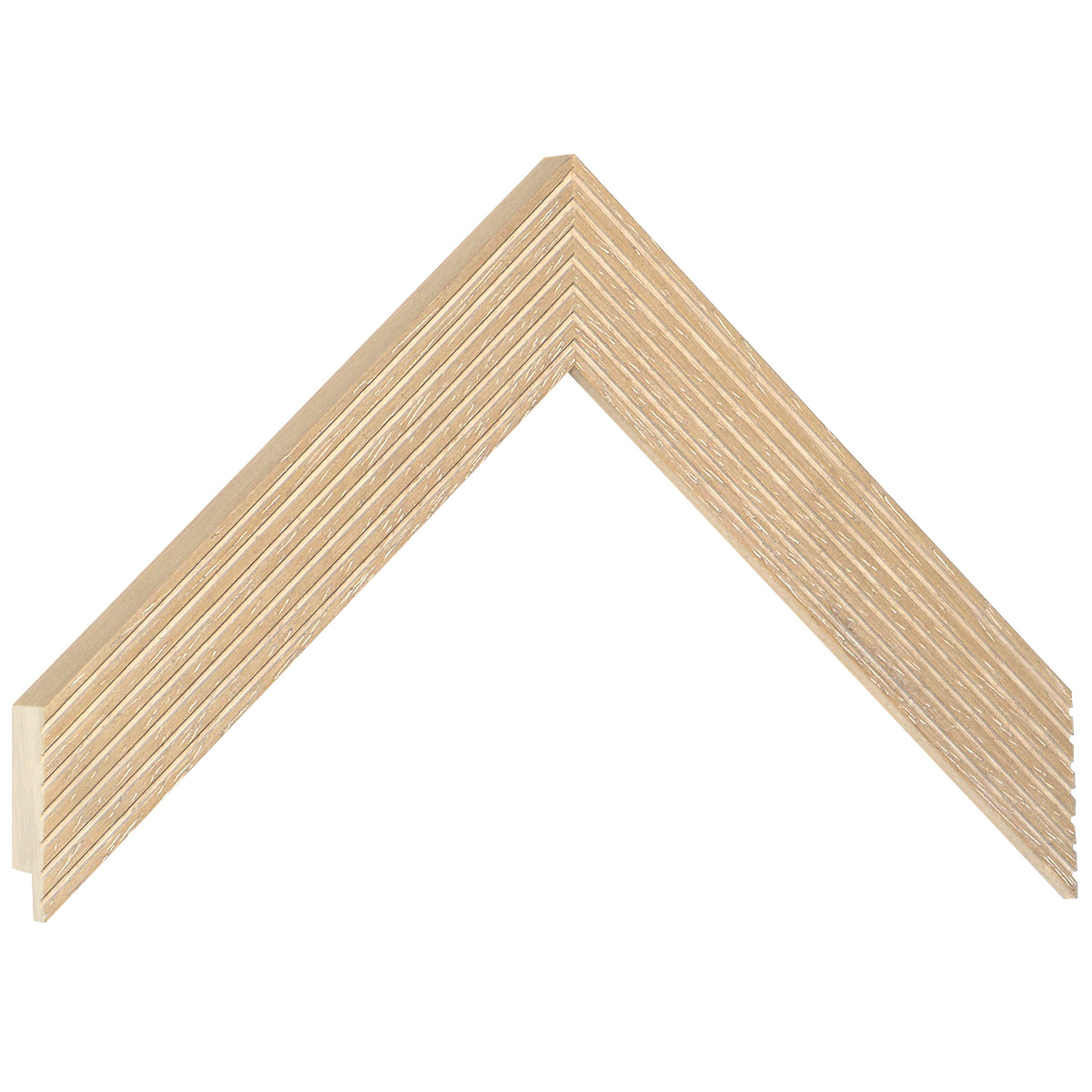 Moulding ayous, widht 29mm, height 20 - Natural - Sample