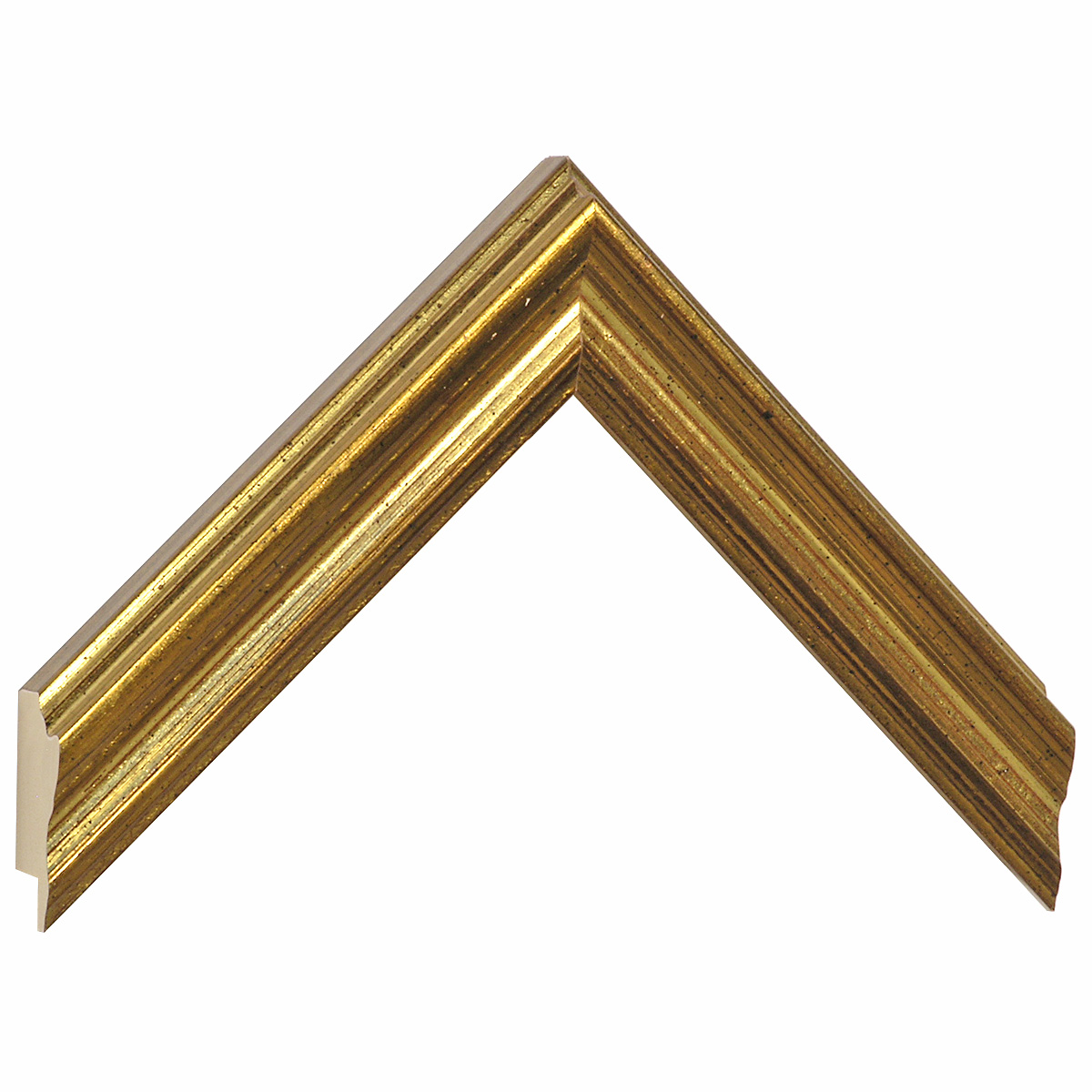 Moulding ayous 33mm - gold - Sample