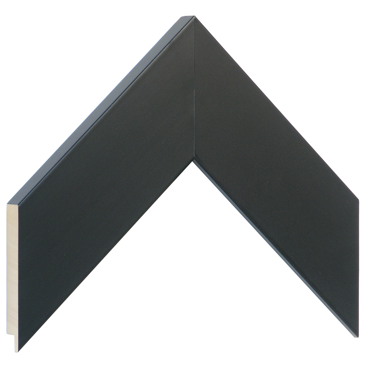 Corner sample of moulding 60NERO - Sample