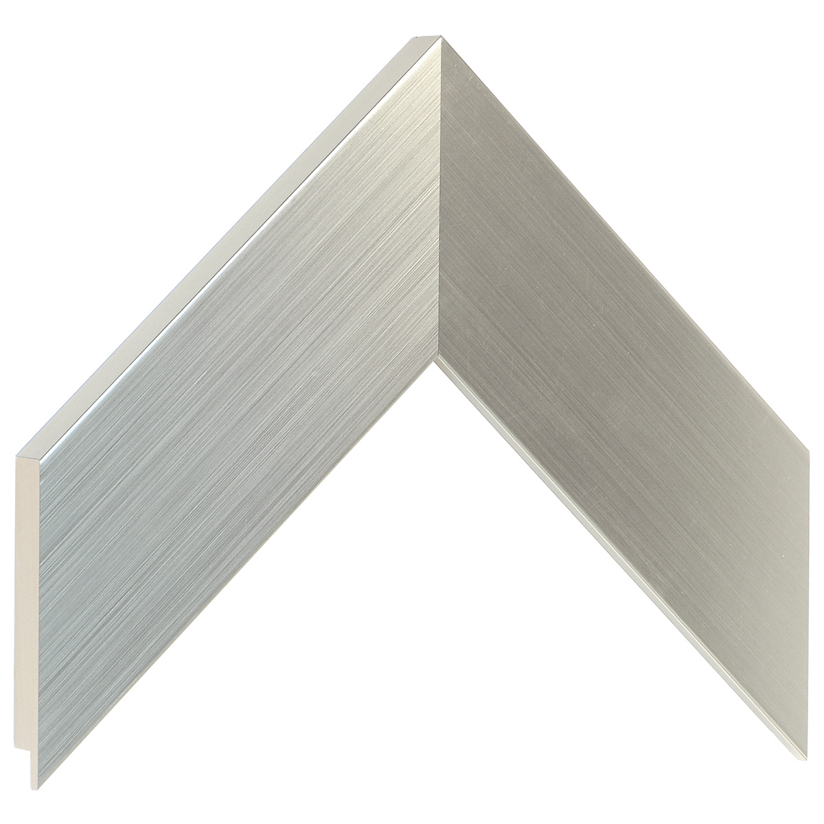 Moulding ayous, width 58mm height 20 - platinum  - Sample