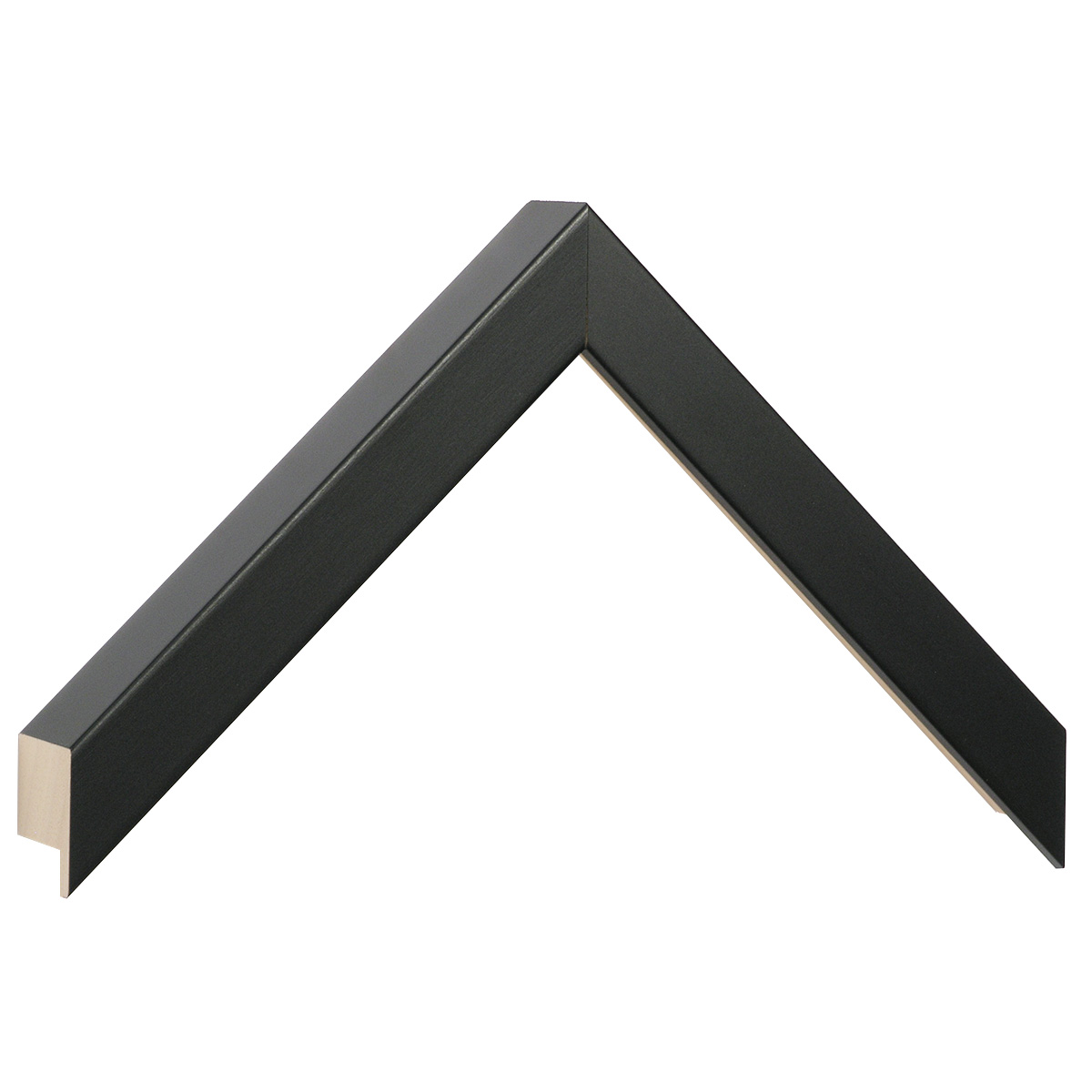 Corner sample of moulding 615NERO - Sample