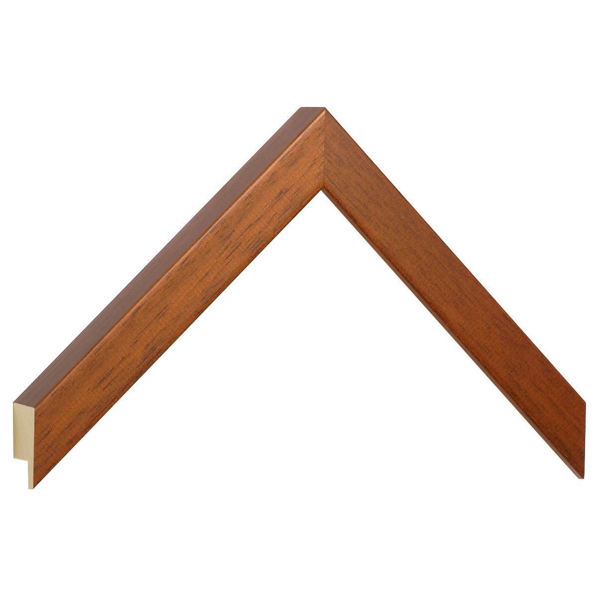 Moulding ayous, width 20mm height 25 - Mahogany - Sample
