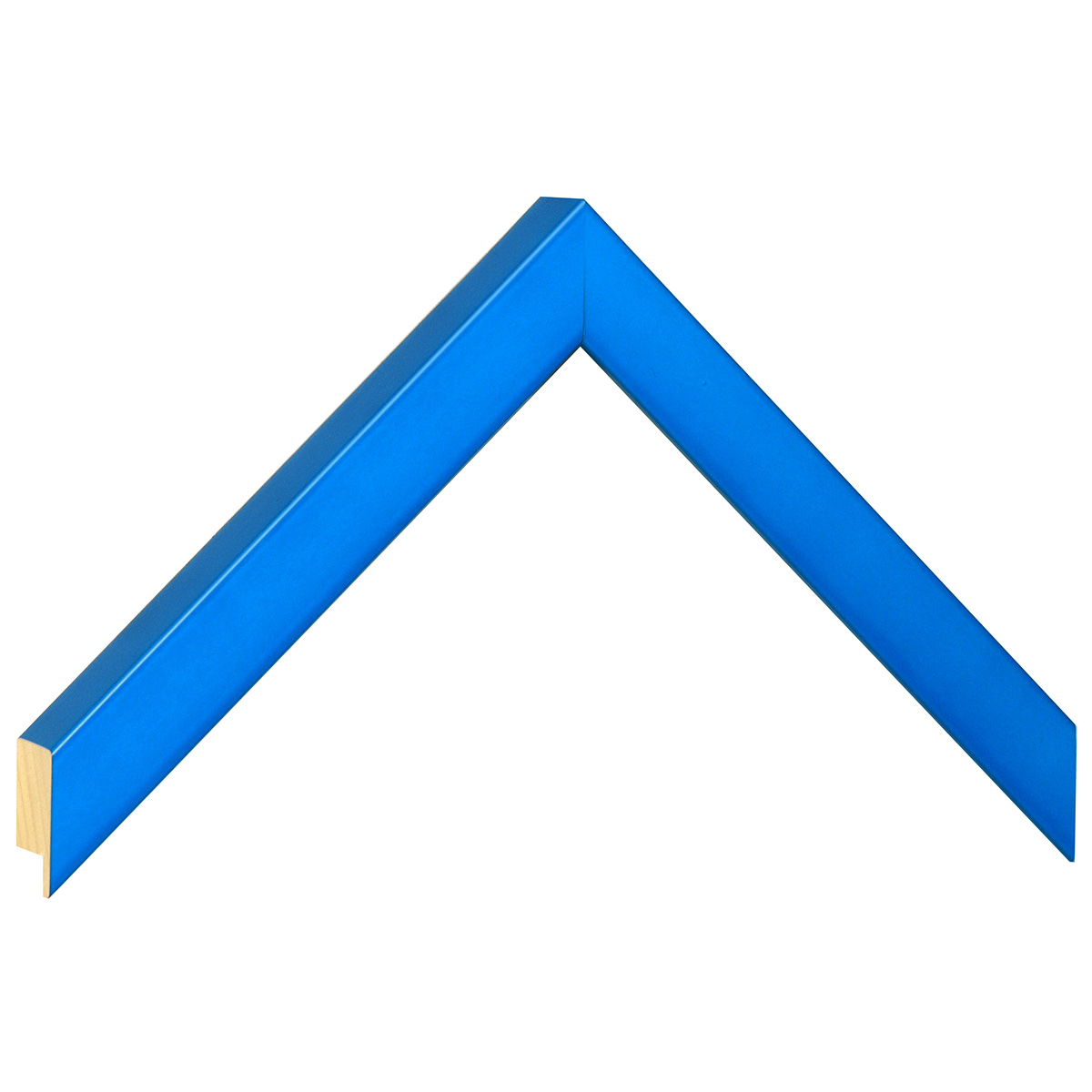 Moulding ayous, width 20mm, height 25 - Light Blue  - Sample