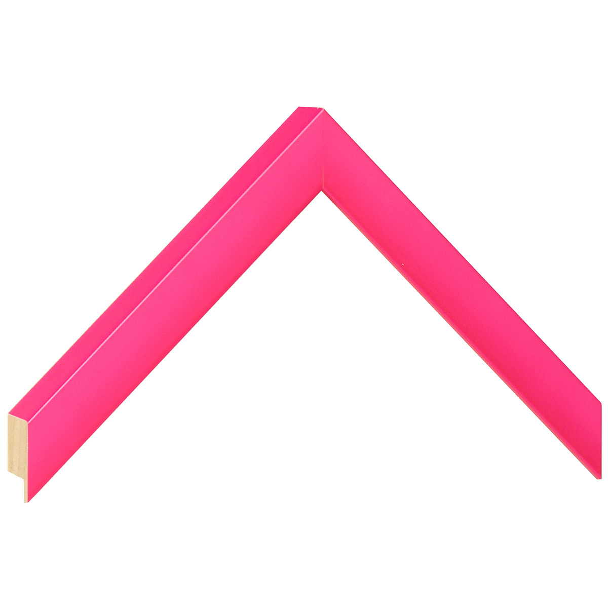 Moulding ayous, width 20mm, height 25 - Fuchsia - Sample