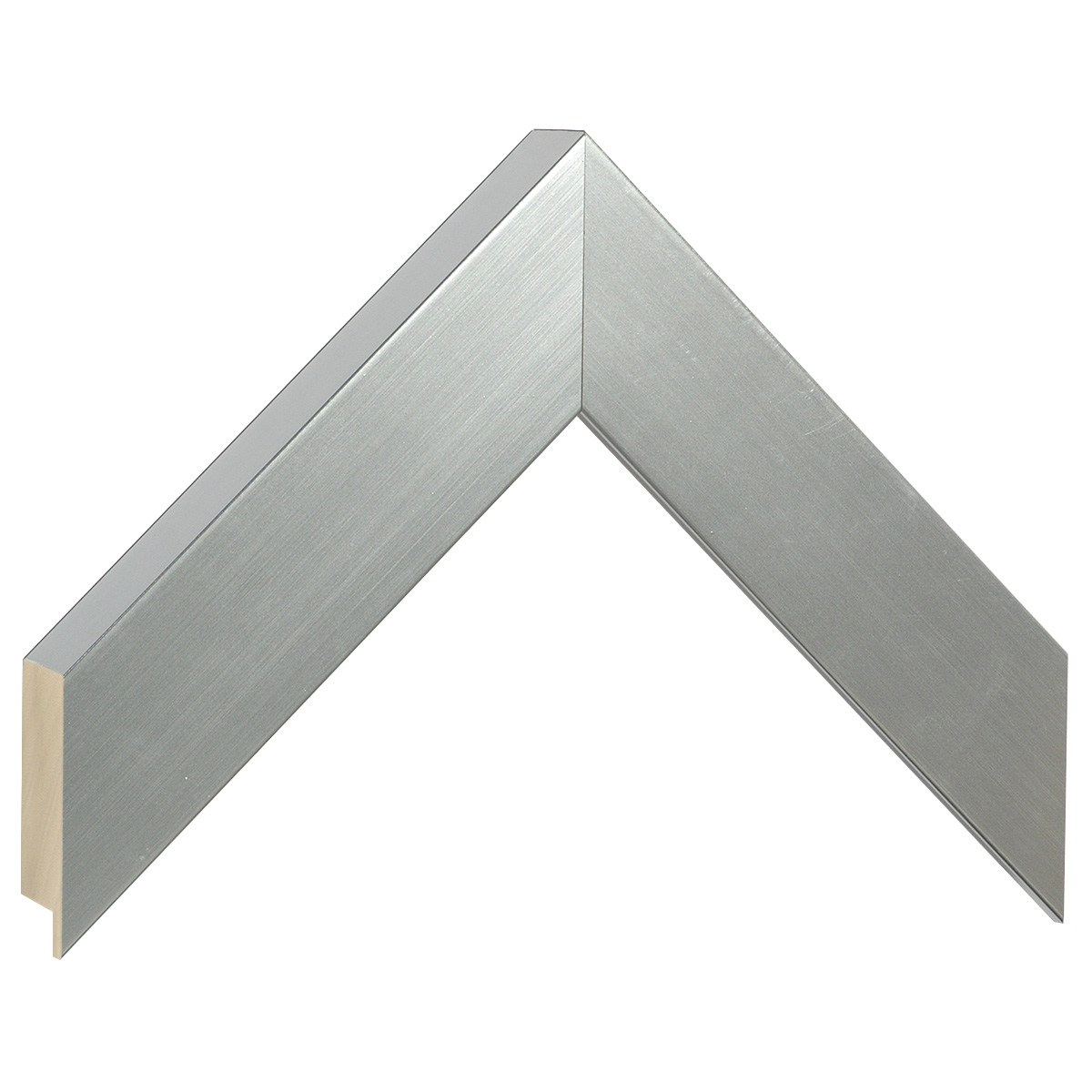 Moulding ayous, width 40mm, height 32 - Silver - Sample