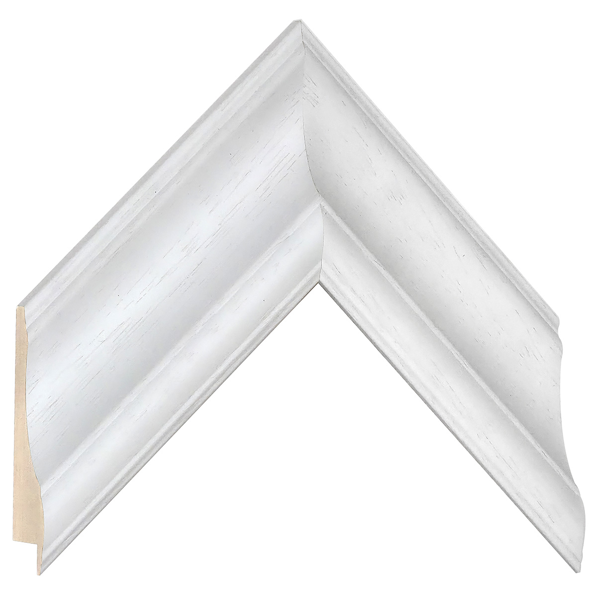 Moulding ayous, width 67mm, height 32 - White - Sample