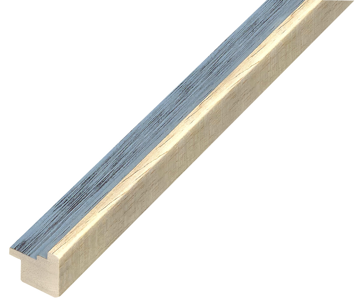 Moulding ayous, width 19mm, height 22 - Light blue