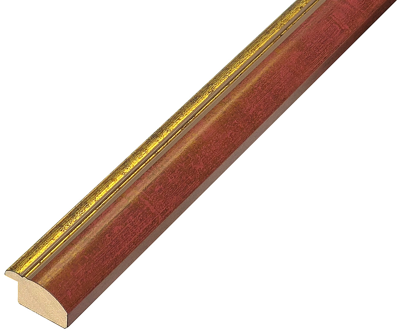 Moulding ayous, width 26mm, height 14 - Mahogany