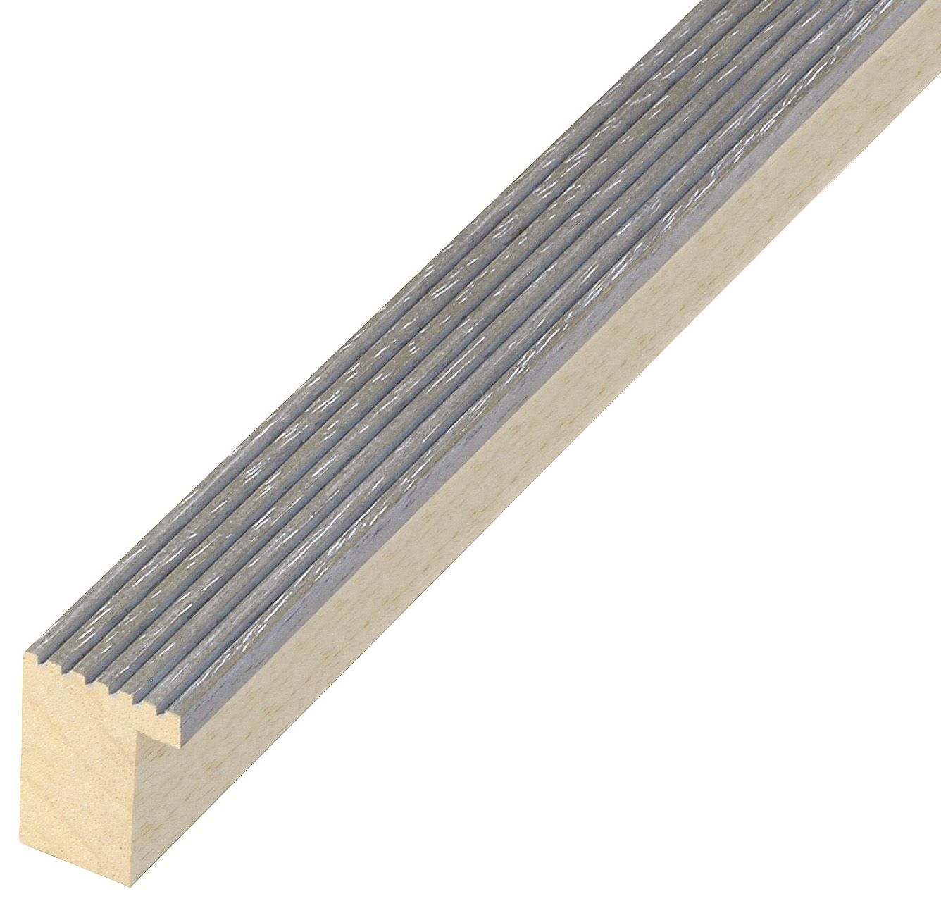 Moulding ayous, width 24mm, height 33 - Gray