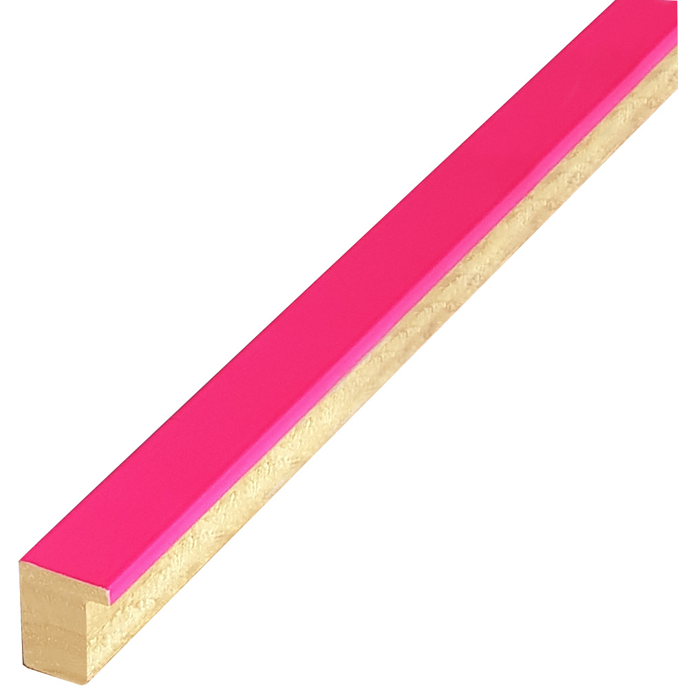 Moulding ayous, width 20mm, height 25 - Fuchsia