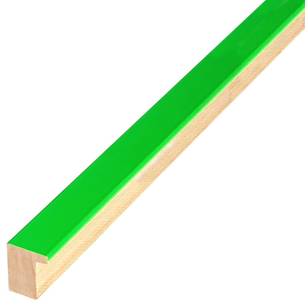Moulding ayous, width 20mm, height 25 - Grass Green