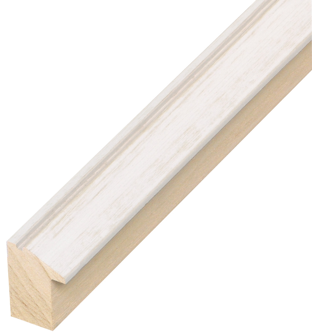 Moulding ayous, width 28mm, height 40 - Cream